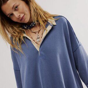 Free People Olivia Sweatshirt, New, Medium